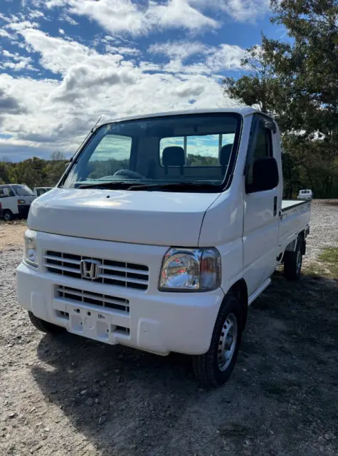 2000 Honda Acty 4WD, a white Kei Truck, for sale at Mayberry Mini Trucks in Mount Airy, NC