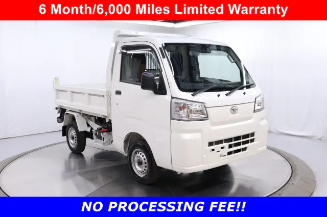 2025 Daihatsu Hijet Dump Bed, a white off-road Kei Truck, for sale at Duncan Imports & Classic Cars in Christiansburg, VA