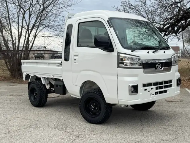 2025 Jumbo Cab Manual-Farming Package, a white off-road Kei Truck, for sale at Weatherford Mini Trucks in Weatherford, TX